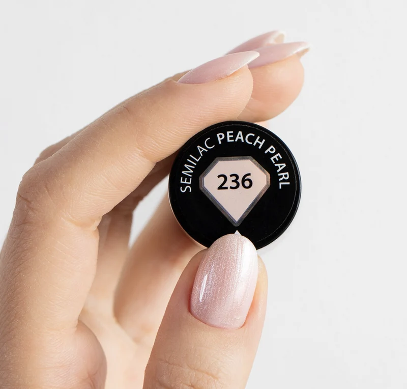 236 Peach Pearl - UV Nagellack 7ml Semilac