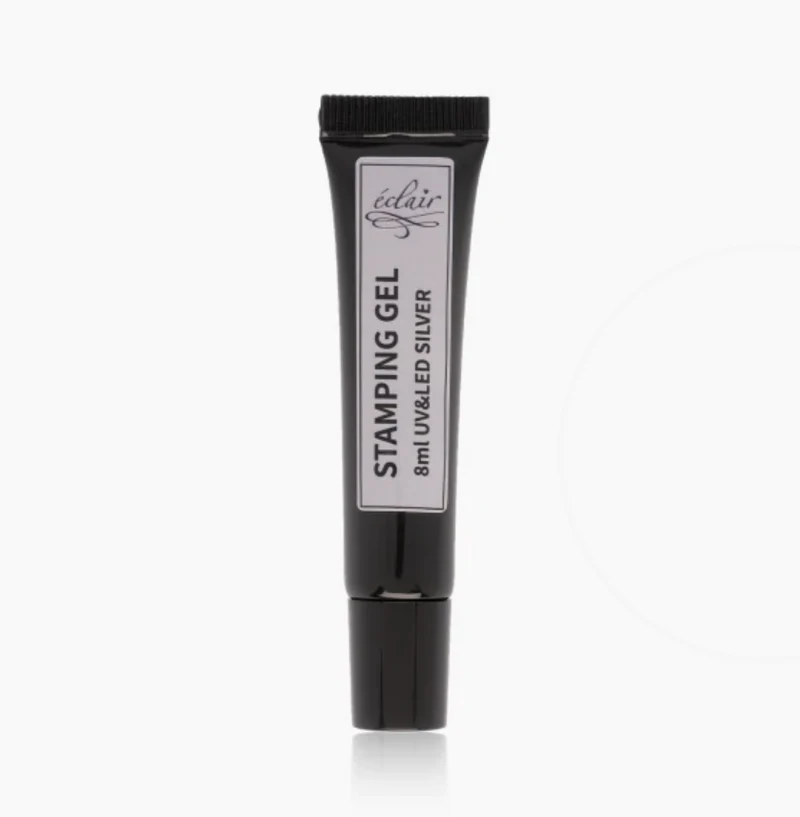 SILVER - Stamping Gel 8 ml ECLAIR