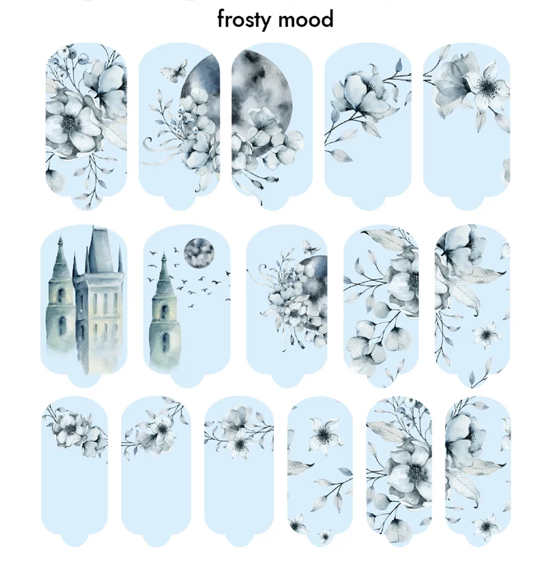 Nagelfolie Frosty mood - Nail Wraps by Provocative Nails