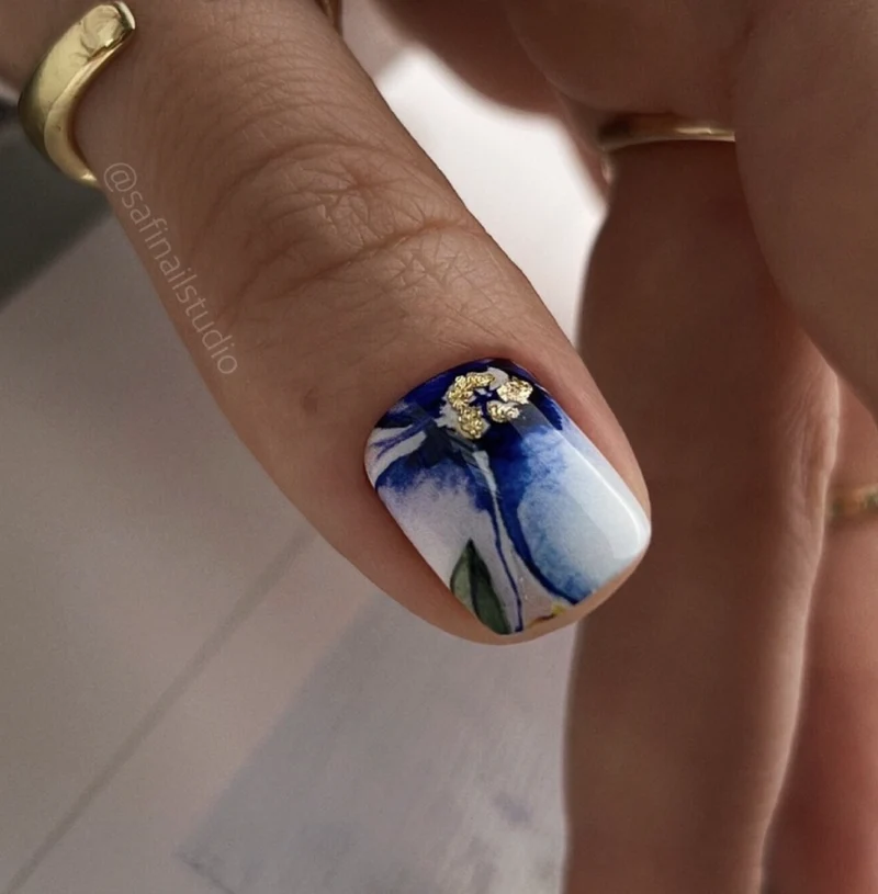 Nagelfolie Garden - Nail Wraps by provocative nails & safinailstudio