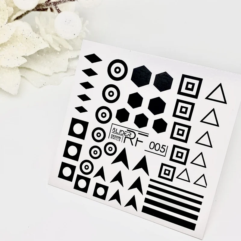 Sticker Design RF005 Formen (Wasserlösliche Aufkleber) Слайдер