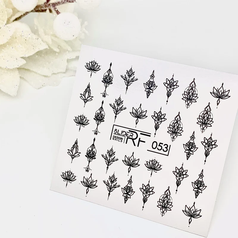 Slider.RF Sacred Geometry nail decals / sliders 053