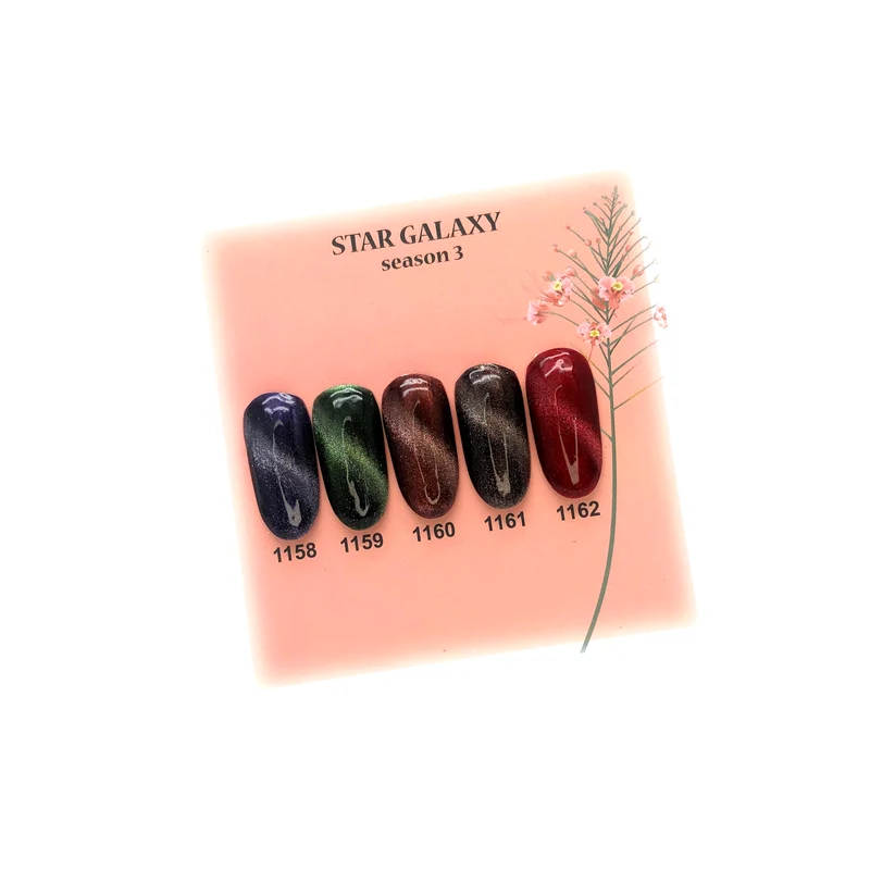 ICEGEL Star galaxy gel polish [1158-1162]