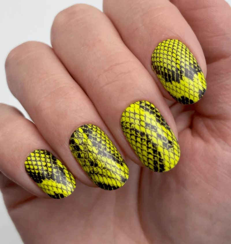 Nagelfolie Limonchello - Nail Wraps by Provocative Nails
