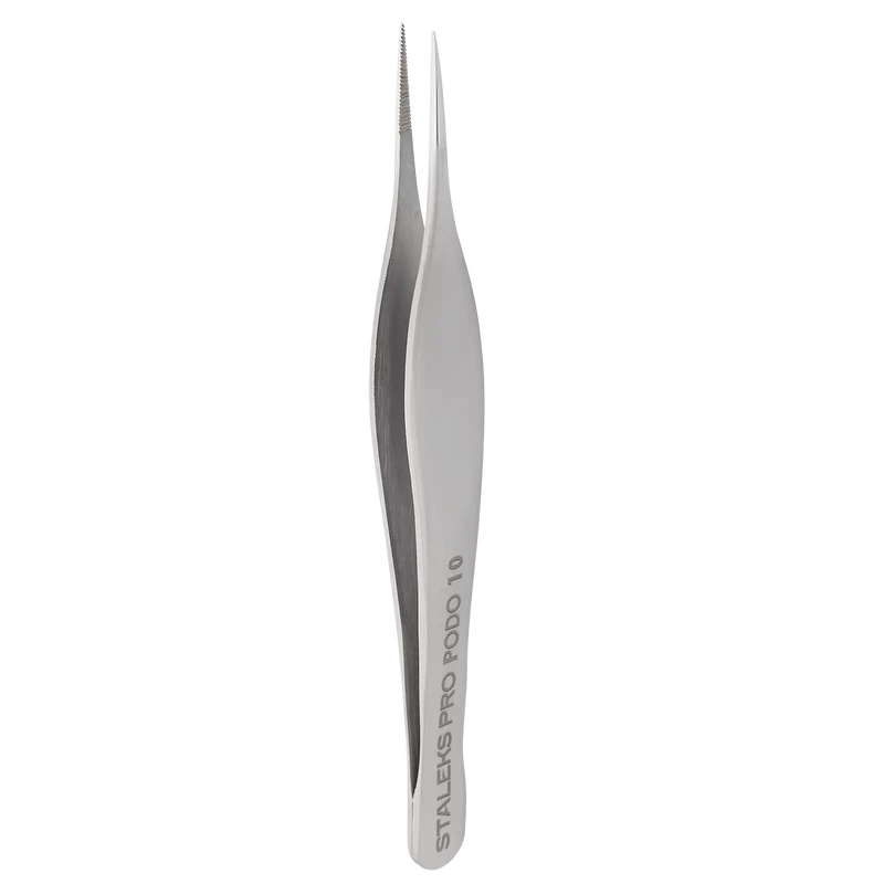 STALEKS PRO PODO 10 splinter tweezers, manicure nail tools TP-10