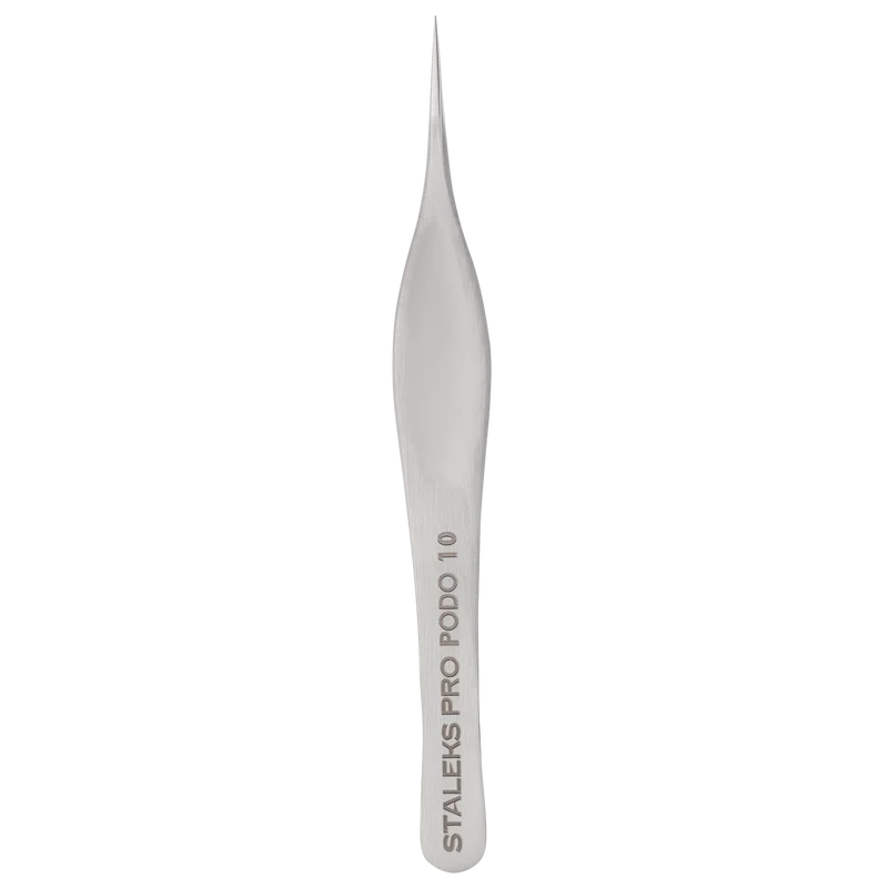 STALEKS PRO PODO 10 splinter tweezers, manicure nail tools TP-10