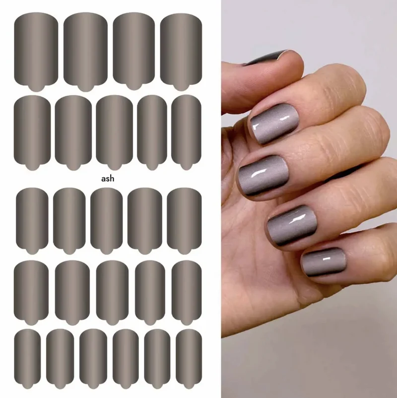 Nagelfolie Ash - Nail Wraps by Provocative Nails