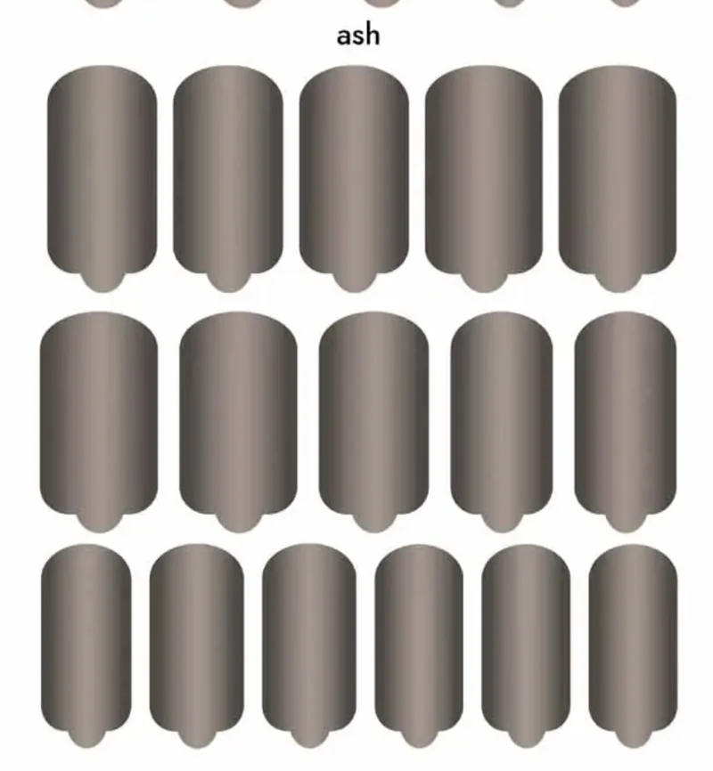 Nagelfolie Ash - Nail Wraps by Provocative Nails