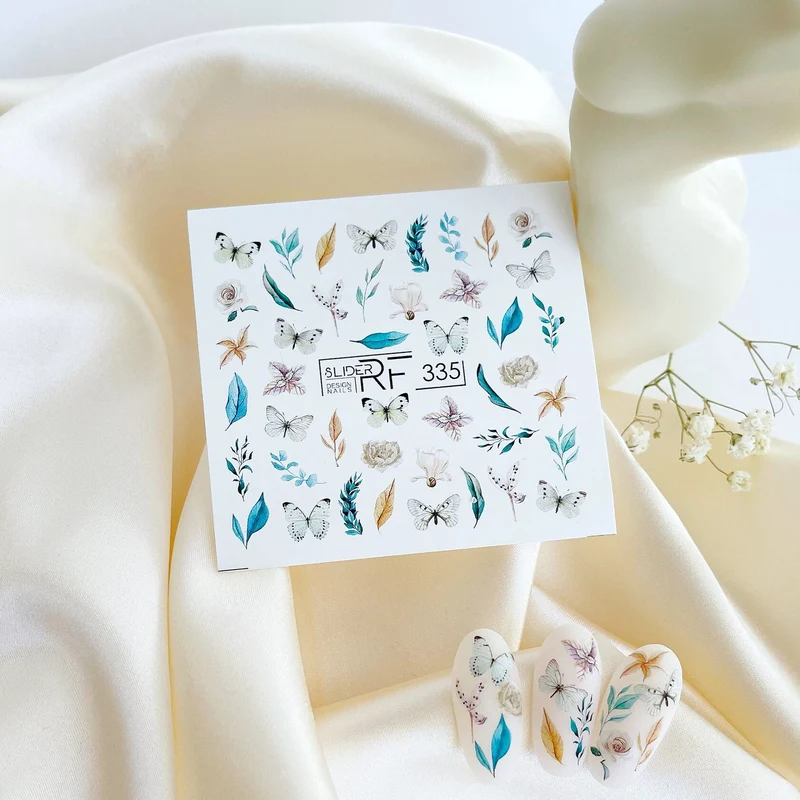 Slider.RF Butterfly nail decals / sliders 335