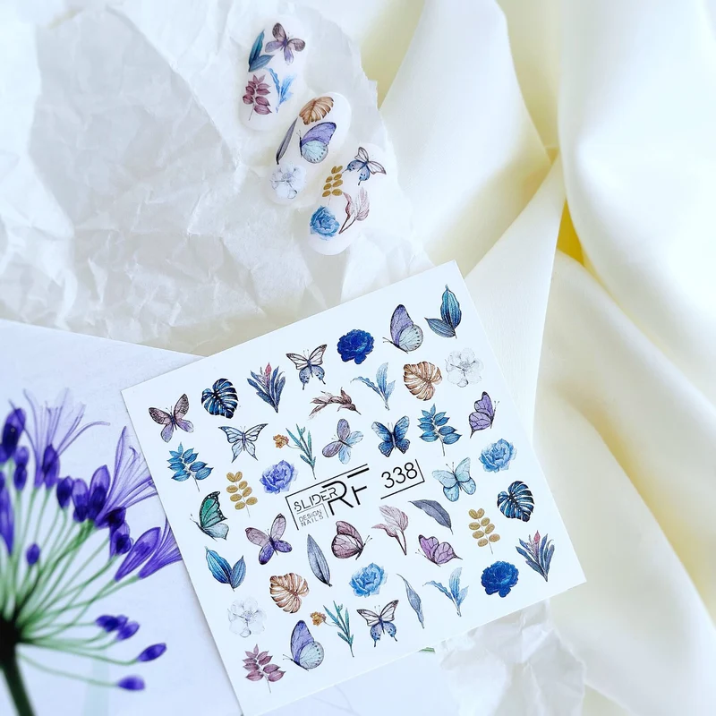Slider.RF Butterfly nail decals / sliders 338