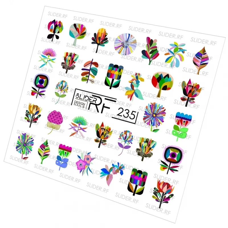 Sticker Design RF235 (Wasserlösliche Aufkleber) Слайдер
