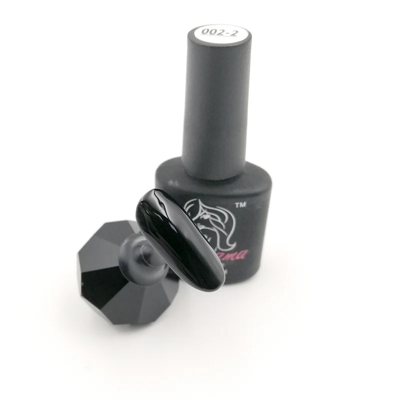 Haruyama Black gel nail polish 002