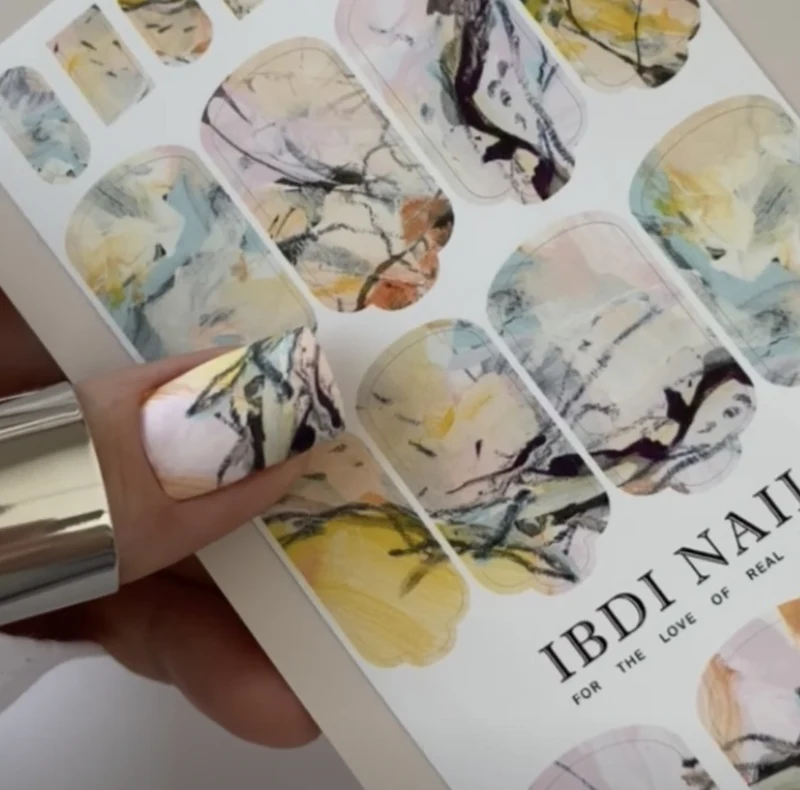 04 PUTTY SMEARS - Nail Wraps IBDI Nails