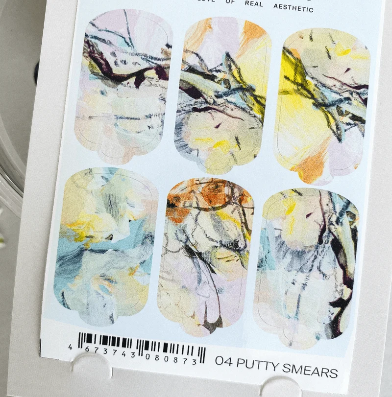 04 PUTTY SMEARS - Nail Wraps IBDI Nails