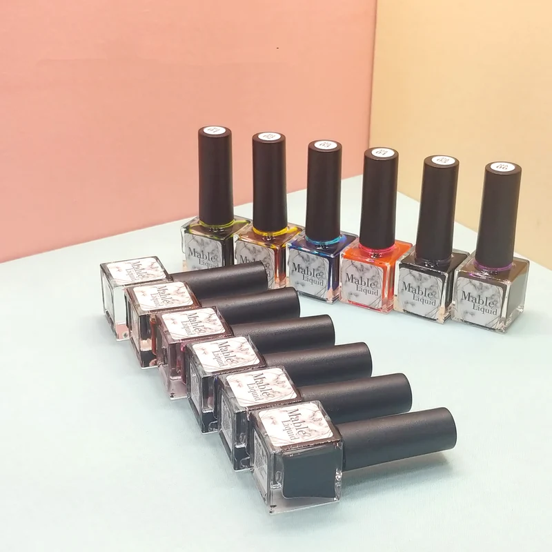 ICEGEL Marble liquid, watercolor polish 01-21