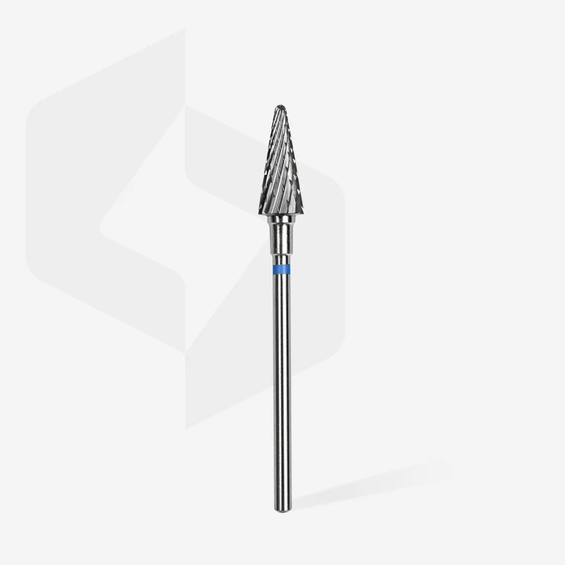 Hartmetall 6,0mm Konus blau Fräseraufsatz STALEKS
