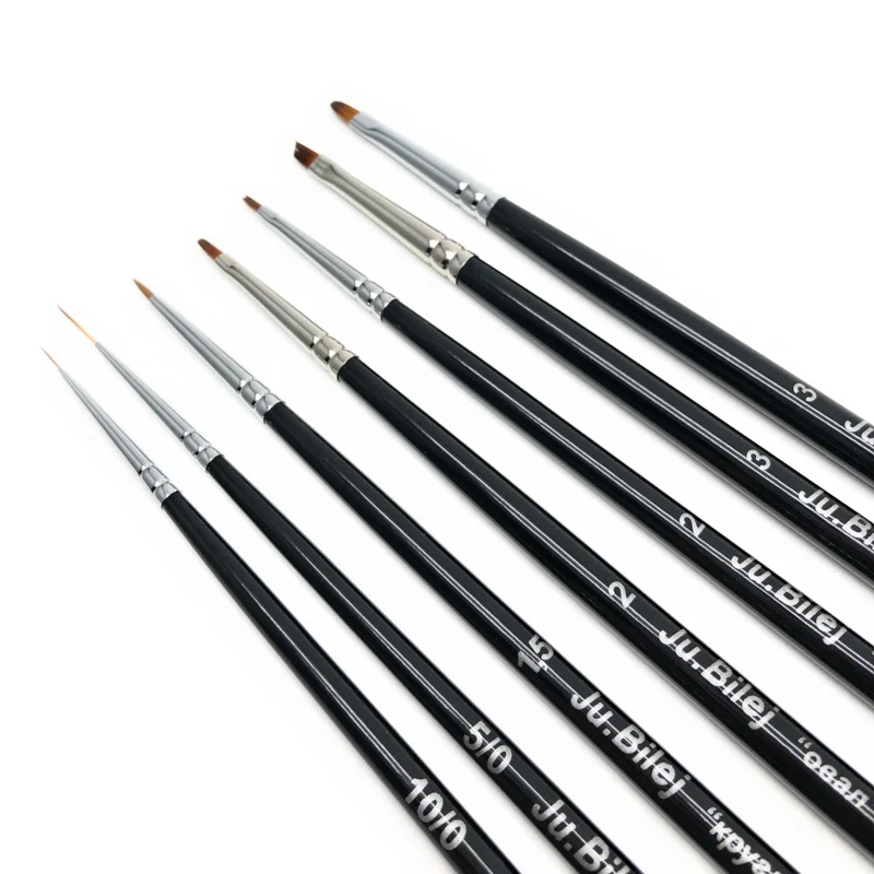 Roubloff Ju.Bilej 7 pcs nail art brush kit