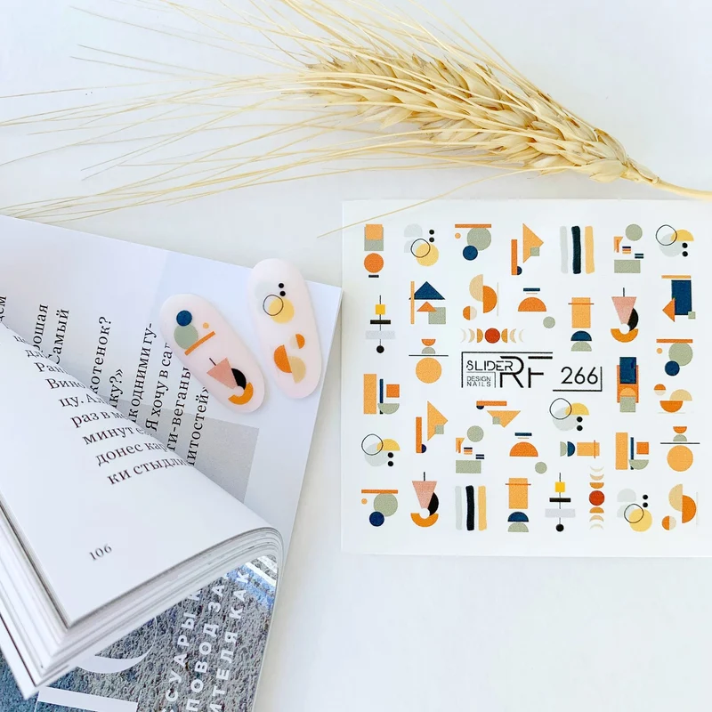 Slider.RF Geometric nail decals / sliders 266
