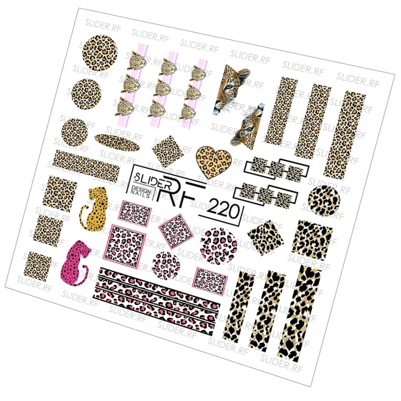 Sticker Design RF220 (Wasserlösliche Aufkleber) Слайдер