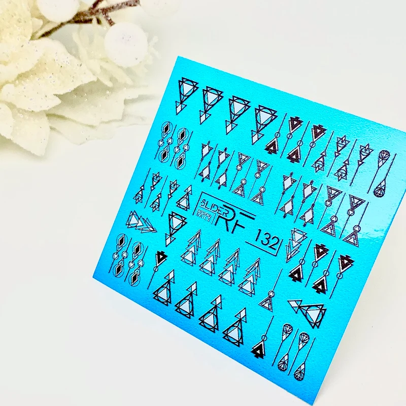 Slider.RF Geometric nail decals / sliders 132
