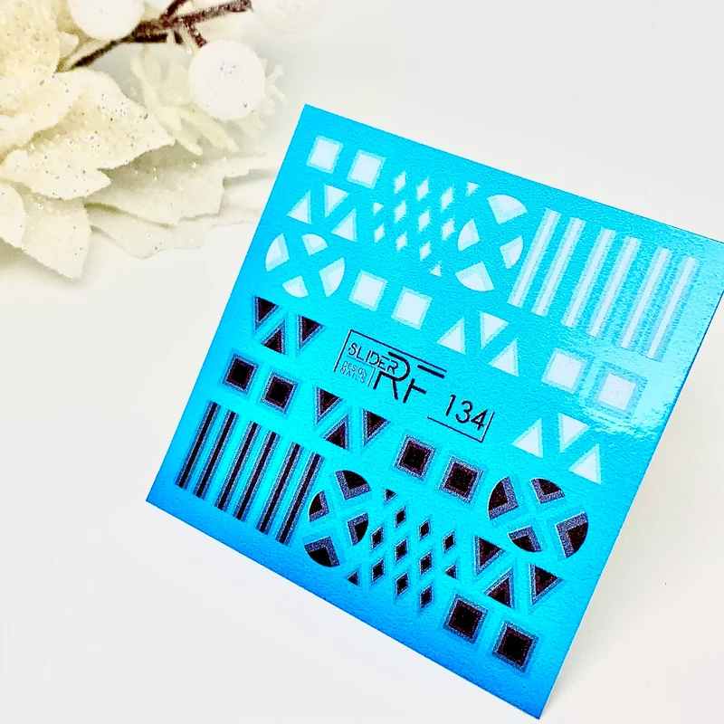 Slider.RF Geometric nail decals / sliders 134