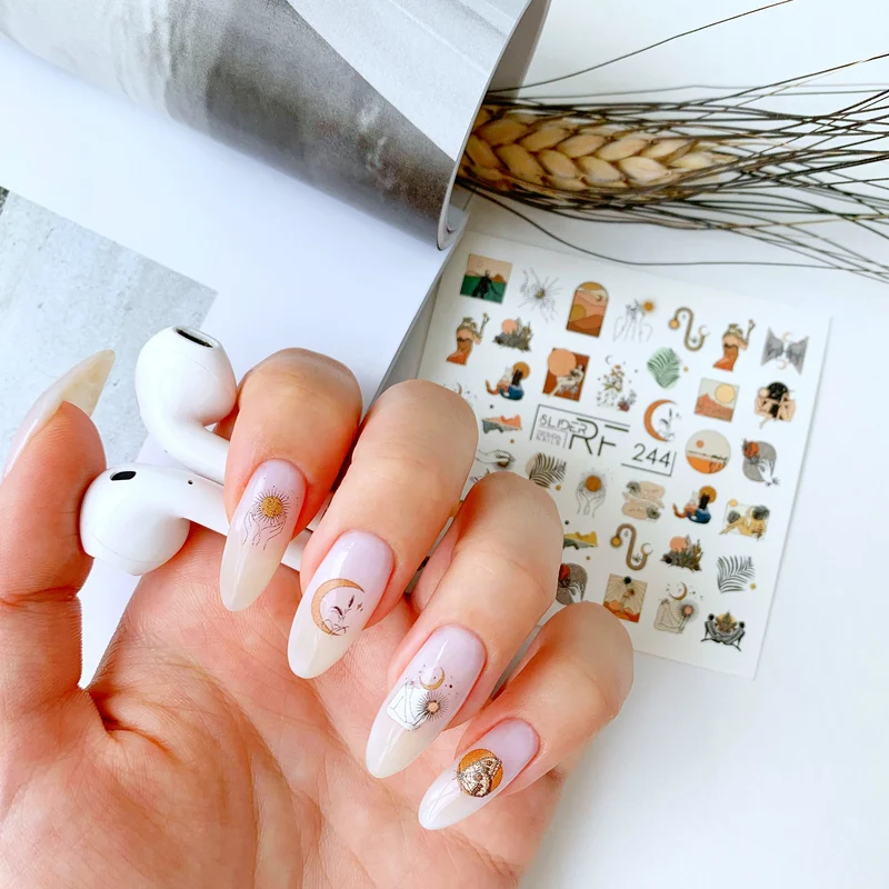 Slider.RF Abstract art nail decals / sliders 244