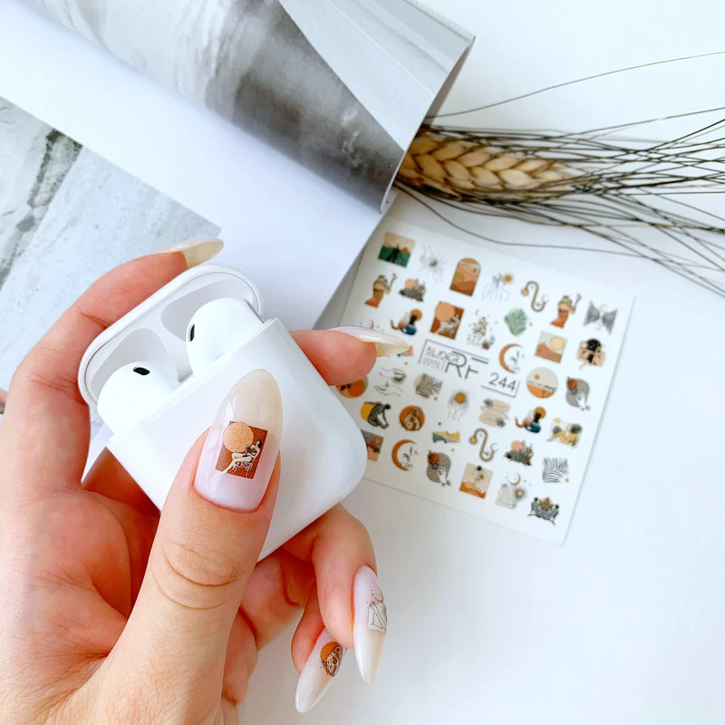 Slider.RF Abstract art nail decals / sliders 244