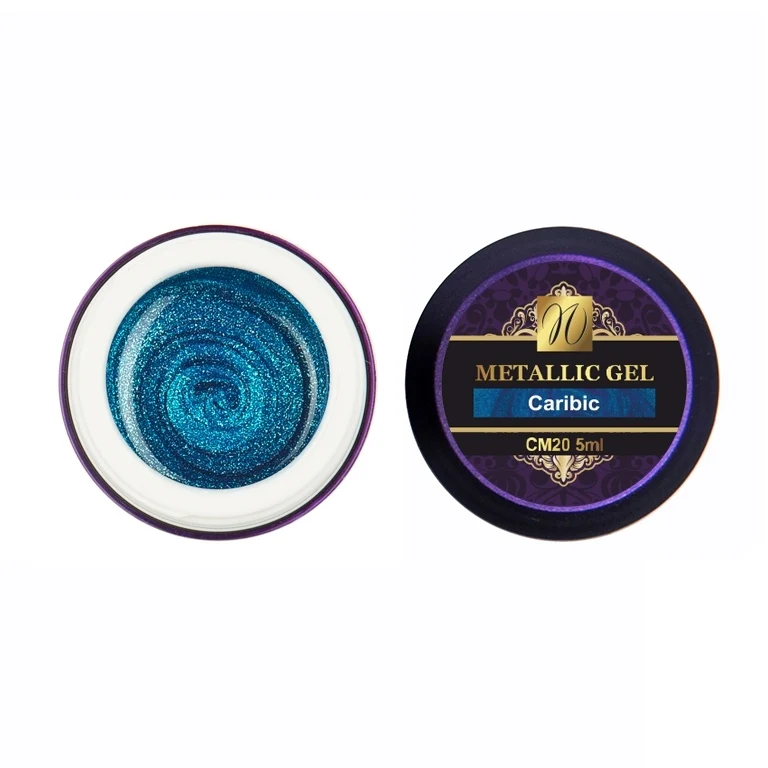 Metallic Gel "Caribic" 5ml (TPO-free)
