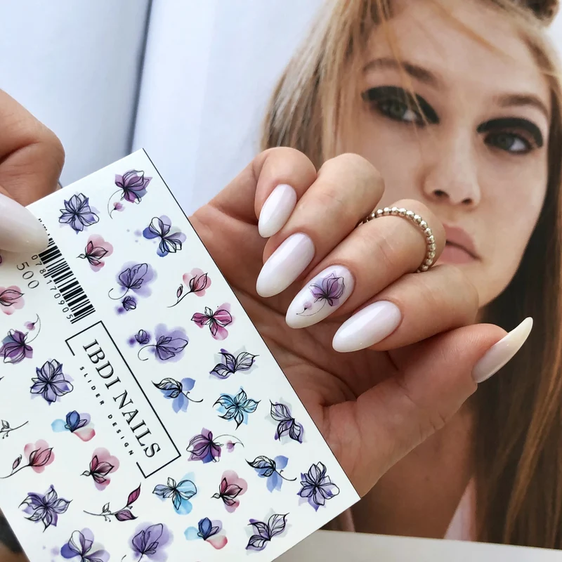 IBDI Flower nail decals / sliders #Air 500