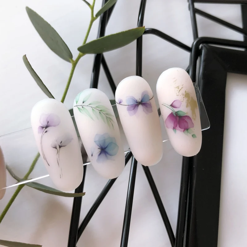 IBDI Flower nail decals / sliders #Air 500