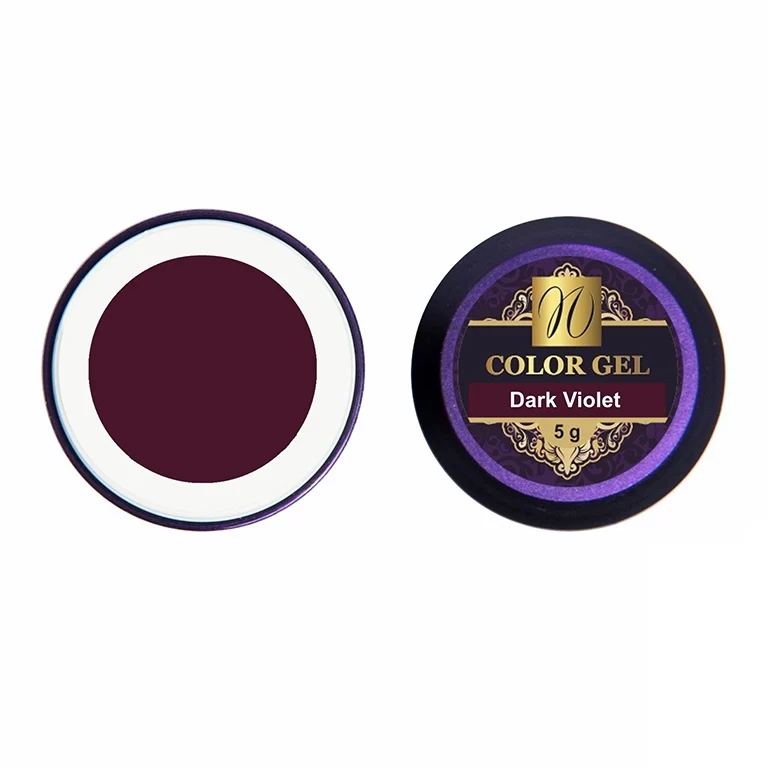 Color Gel von NOGTIKA 5ml "Dark Violet" (TPO-free)