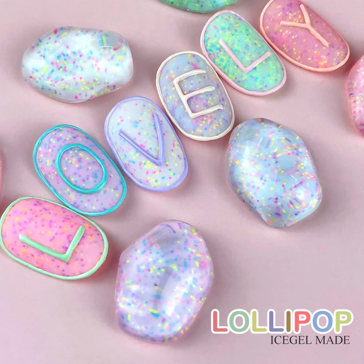 ICEGEL Lollipop gel polish 1259-1264
