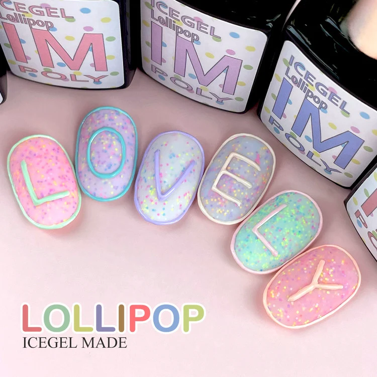 ICEGEL Lollipop gel polish 1259-1264