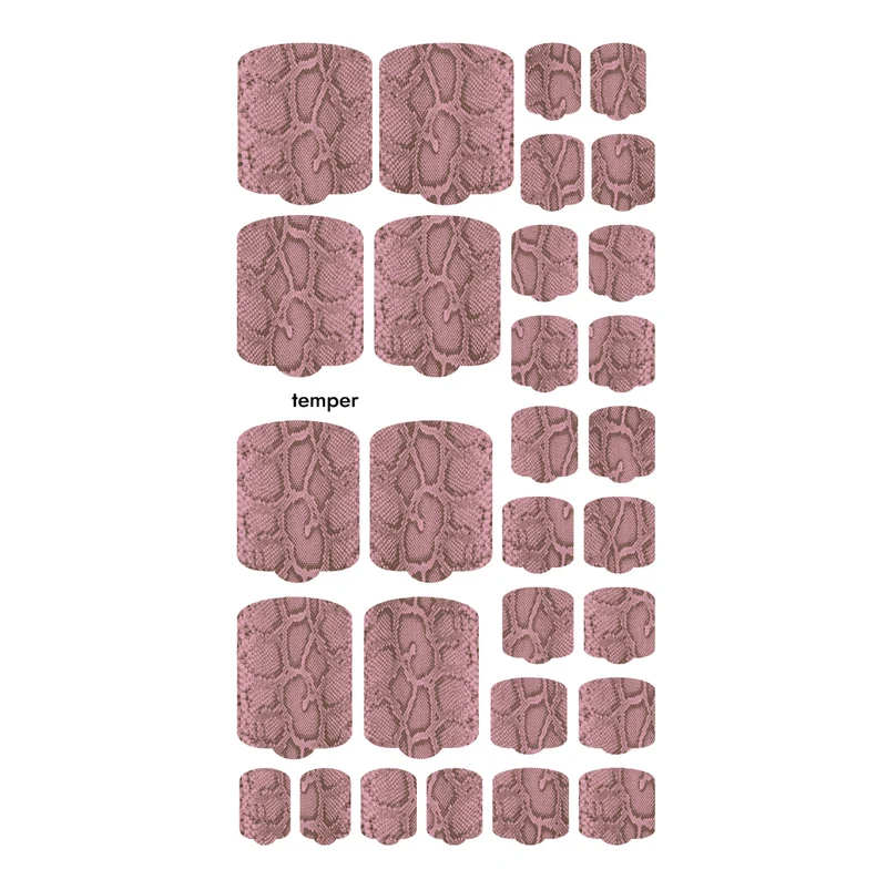 Nagelfolie Temper - PEDIKÜRE Nail Wraps by Provocative Nails