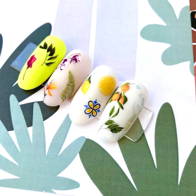 IBDI Fruit and citrus nail decals / sliders #Colorful 53