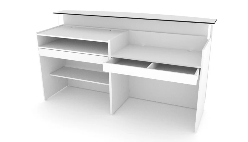 Theke "Univers" mit Nietenüberzug Barock Design