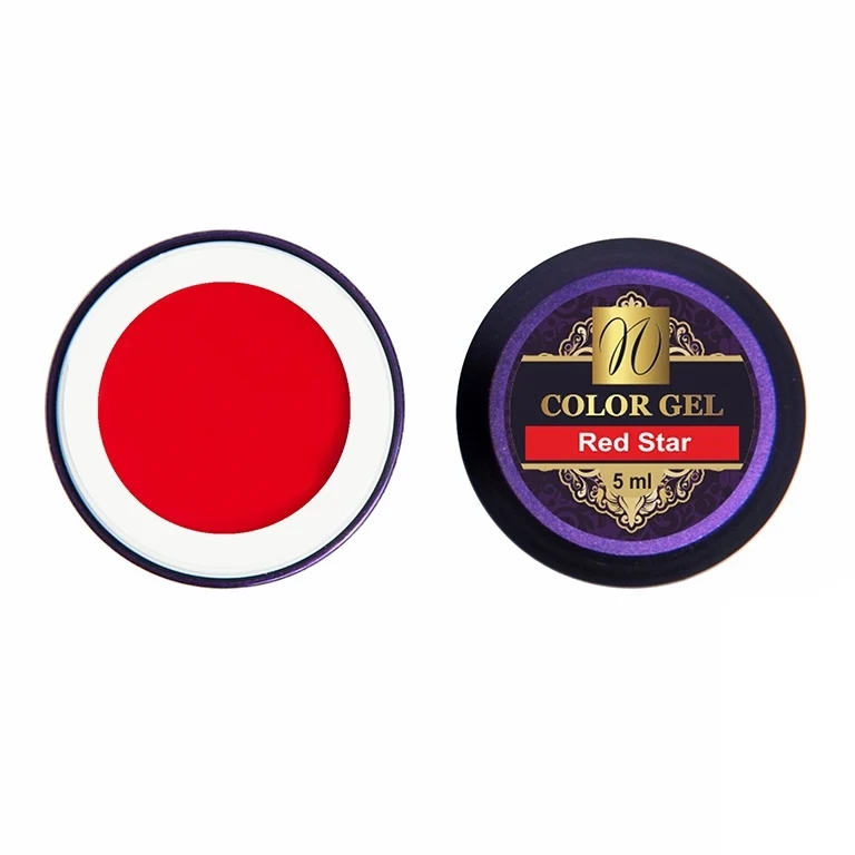 Color Gel von NOGTIKA 5ml "Red Star" (TPO-free)