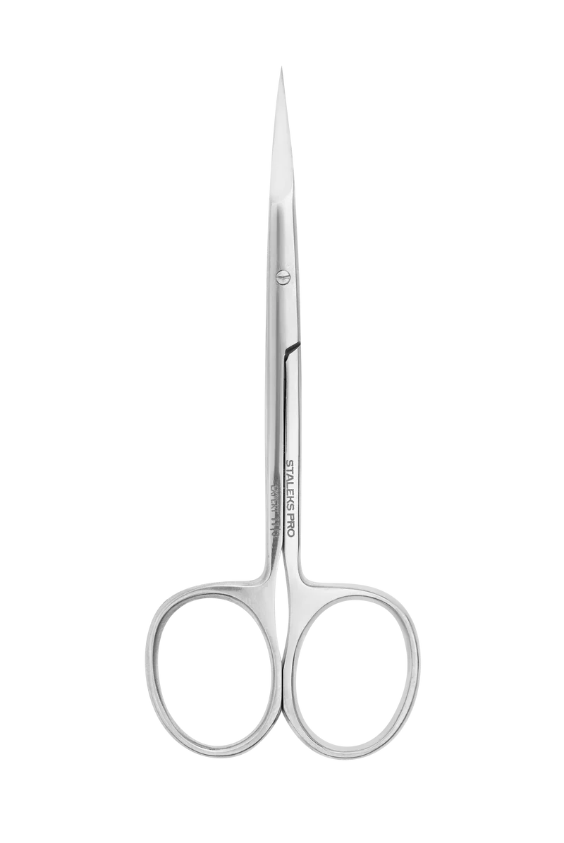 STALEKS PRO Expert 11 left handed nail scissors 23mm working part, manicure nail tools, cuticle cutter SE-11/3