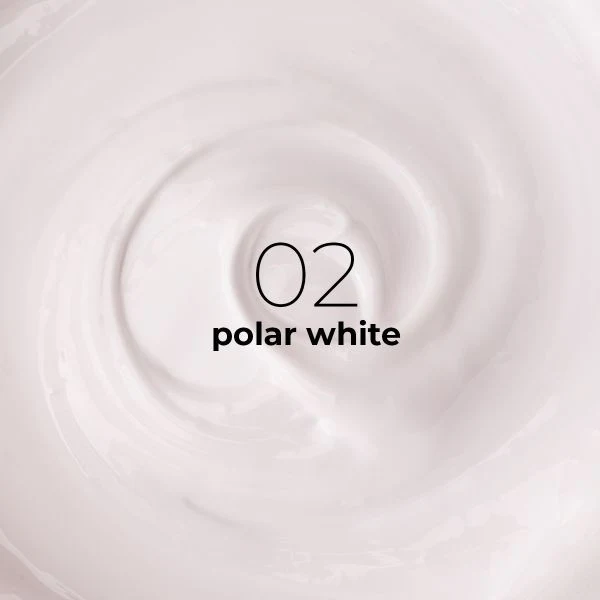 02 Polar White - MOUSSE SCULPTURE GEL15 ml Victoria Vynn
