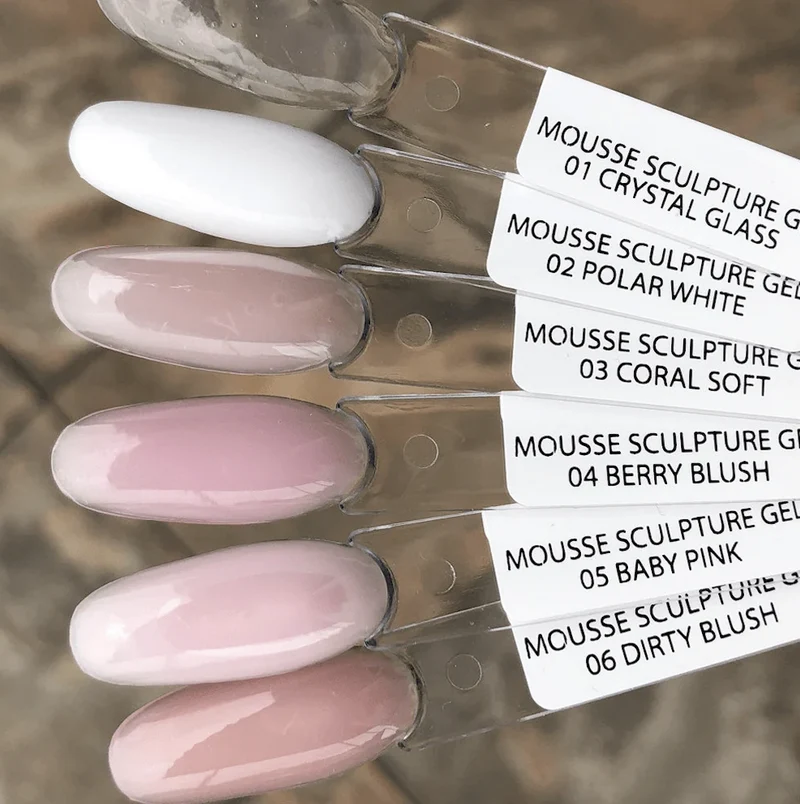 02 Polar White - MOUSSE SCULPTURE GEL15 ml Victoria Vynn