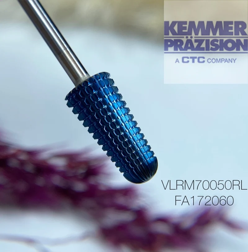 Fräseraufsatz Hartmetall von Kemmer Präzision VLRM70050RL/VLRG70050RL für Rechts- und Linkshändler