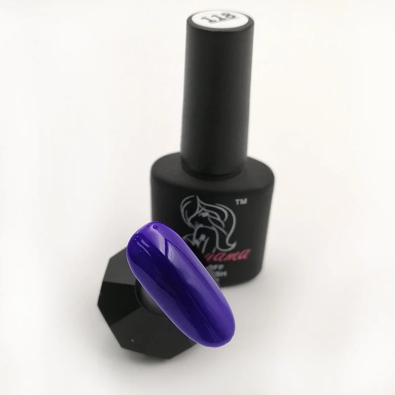 Haruyama Purple gel nail polish 118