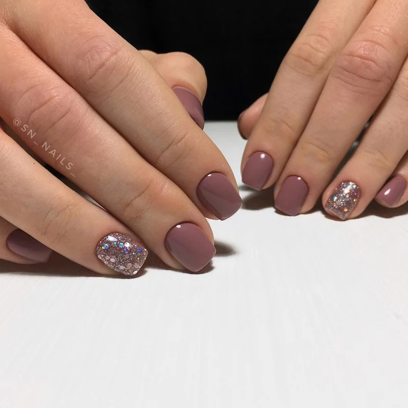 Haruyama Chocolate brown gel nail polish 155