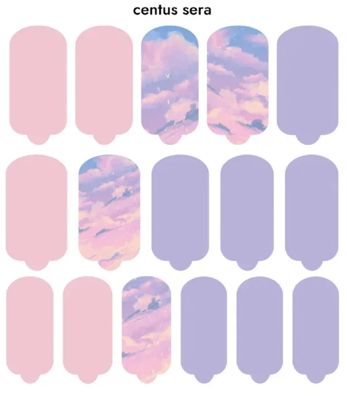 Nagelfolie Centus sera - Nail Wraps by Provocative Nails
