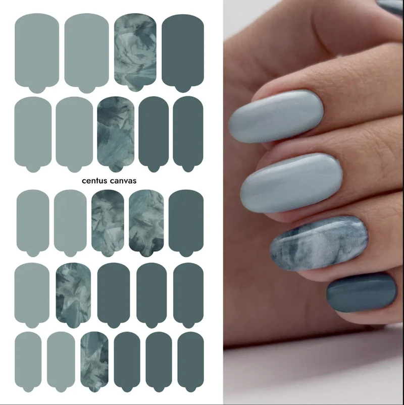 Nagelfolie Centus canvas - Nail Wraps by Provocative Nails