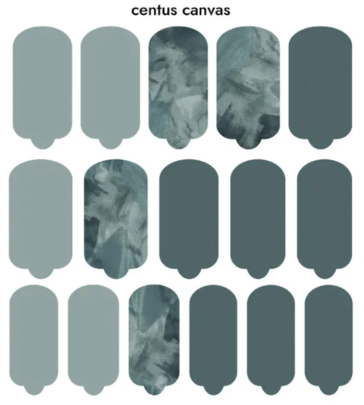 Nagelfolie Centus canvas - Nail Wraps by Provocative Nails