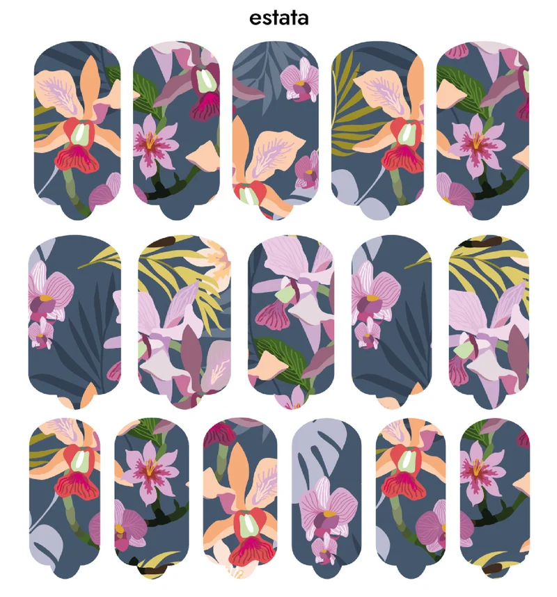 Nagelfolie Estata - Nail Wraps by Provocative Nails