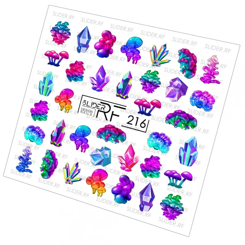 Sticker Design RF216 (Wasserlösliche Aufkleber) Слайдер