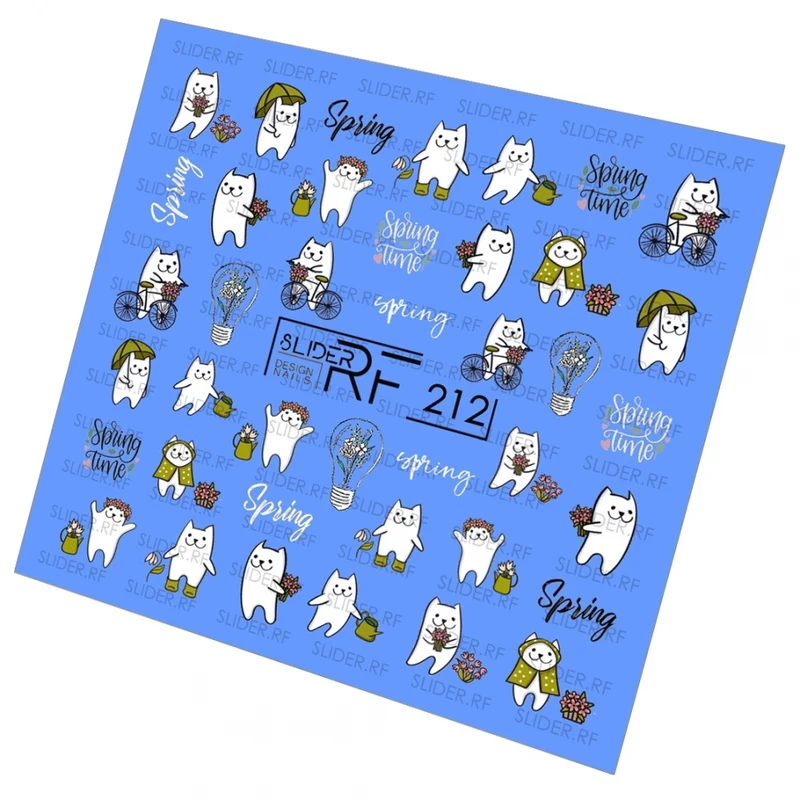 Sticker Design RF212 (Wasserlösliche Aufkleber) Слайдер
