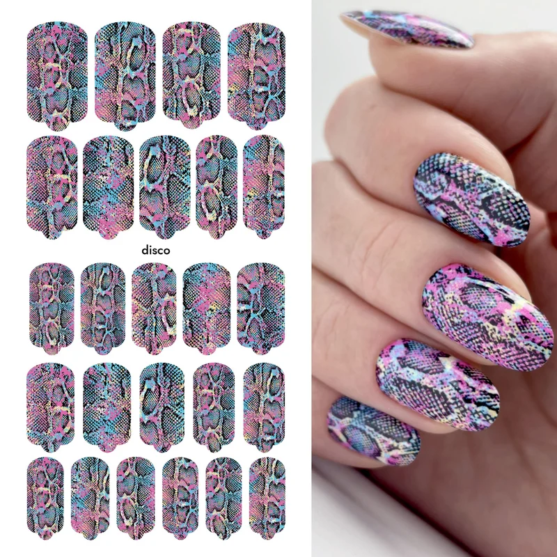 Nagelfolie Disco - Nail Wraps by Provocative Nails